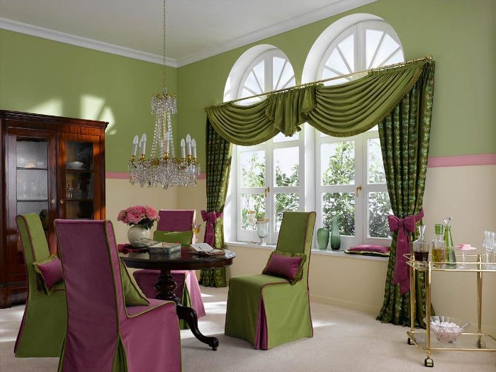 Дизайн гостиной в зеленом цвете. Советы по оформлению