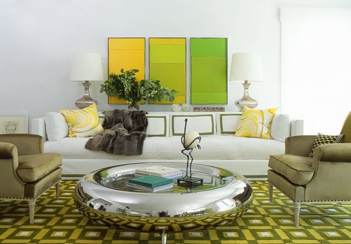 Цвет дивана и палитра интерьера: удачные сочетания
