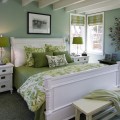 Интерьер зеленой спальни – идеи дизайнеров